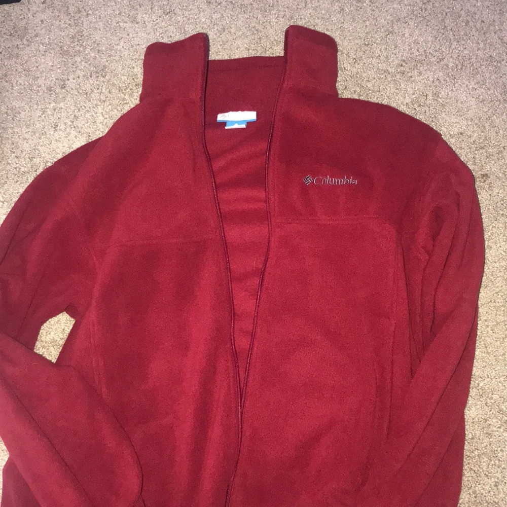 Red Colombia jacket